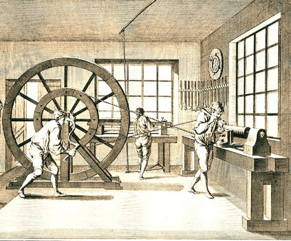 18th Century Lathe